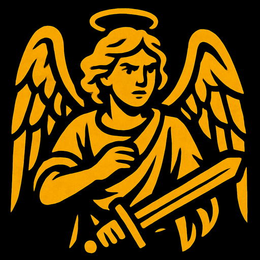 angel.
In-Game asset.  2d.  High contrast.  No shadows