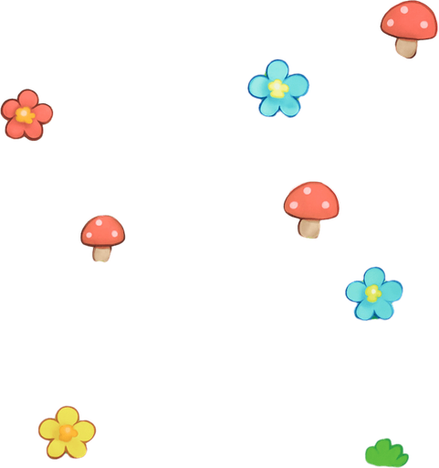 imagine the camera is really far away from the field, remove any elements in the middle, make it in cute anime style