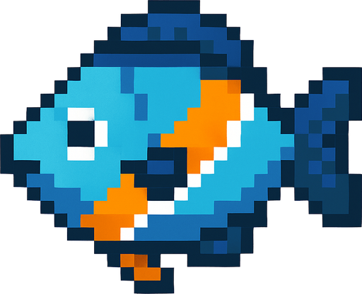 pes de pixeles.
In-Game asset.  2d.  High contrast.  No shadows