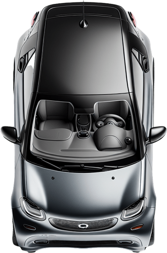 Smart mini, top view