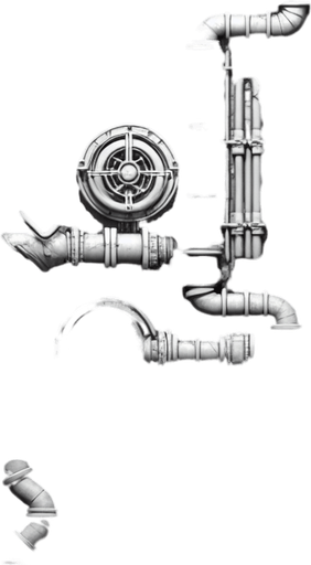 Sewer.
Single Game Texture.  In-Game asset.  Blank background.  High contrast.  No shadows