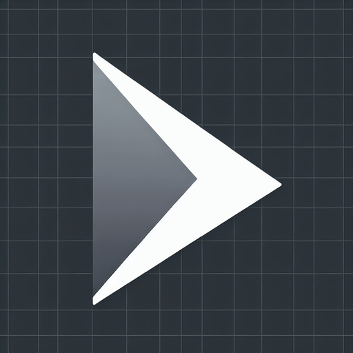 grey left triangle with transparent background.
Single Game Texture. In-Game asset. 2d. Blank background. High contrast. No shadows.
