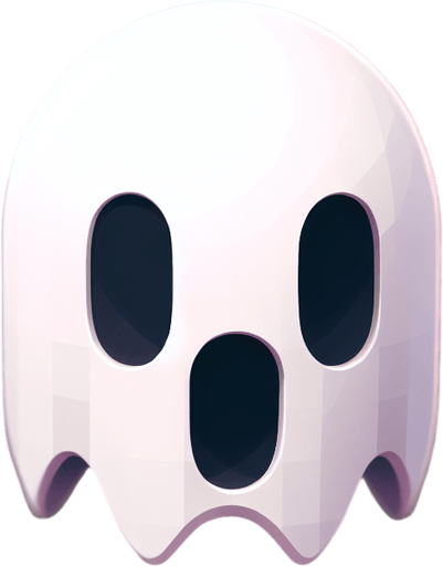Floating ghost head
Single Game Texture. In-Game asset. 2d. Blank background. High contrast. No shadows.