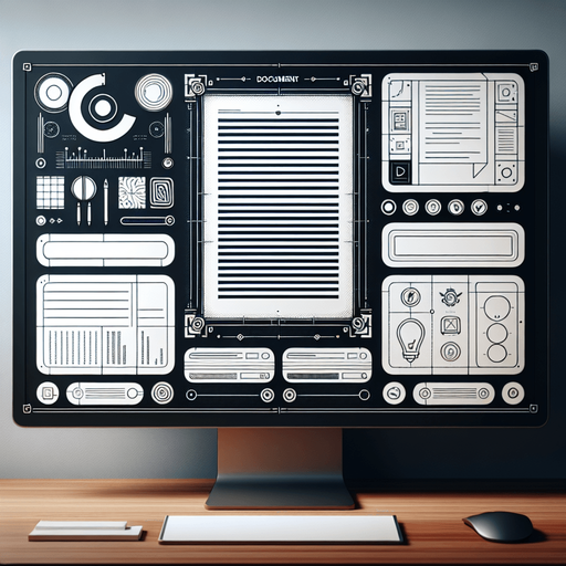 A clean and modern user interface for a minimalist document writing application, viewed flat and straight from the front as a desktop app UI. The screen is divided into two primary sections for maximum clarity and focus:

Top Section: A slim, horizontally aligned bar spans the entire width of the interface. This bar features a simple and elegant frame that segments it from the rest of the screen. It is intended for displaying document-related information (e.g., file name or text content) but remains completely empty in this image. The frame is visually distinct, utilizing subtle shadows or thin outlines to highlight its separation from the rest of the interface, without overwhelming the design.

Bottom Section: The majority of the screen below the top bar is an expansive, completely blank space. This space represents the document area, kept pristine and uncluttered, ready for future content. The absence of text, icons, or additional elements enhances the clean and spacious aesthetic..
Single Game Texture. In-Game asset. 2d. Blank background. High contrast. No shadows.