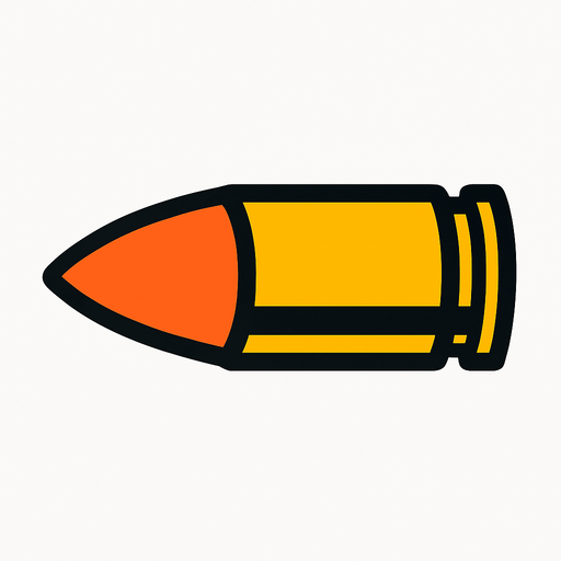 heroBullet.
In-Game asset.  2d.  High contrast.  No shadows