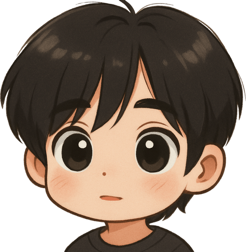 make him in cartoon chibi style, retains his characteristic features as his round face with soft cheeks, big innocent baby eyes and a curious maknae look