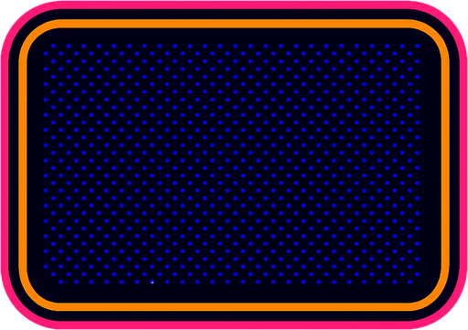 Much thinner border