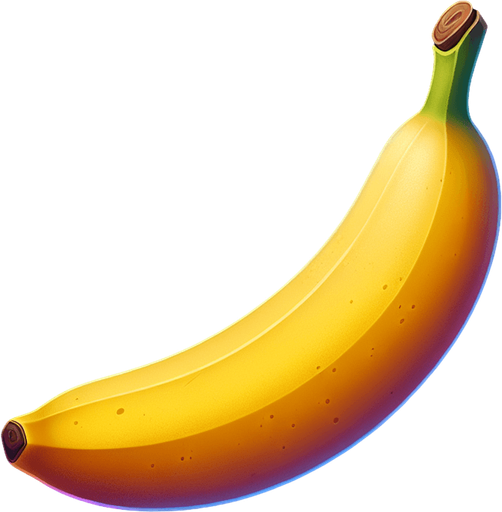 Make a banana.
Single Game Texture. In-Game asset. 2d. Blank background. High contrast. No shadows.