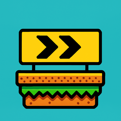 Paltform move..
In-Game asset.  2d.  High contrast.  No shadows