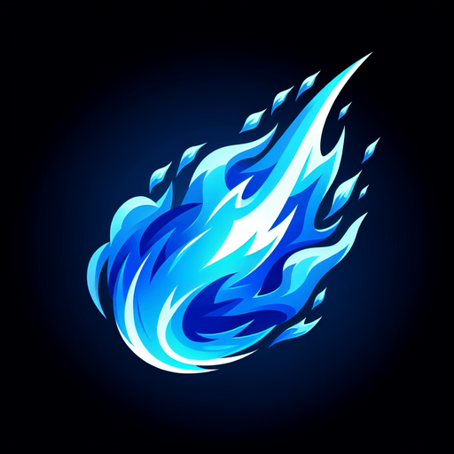 blue jetfuel.
Single Game Texture. In-Game asset. 2d. Blank background. High contrast. No shadows.