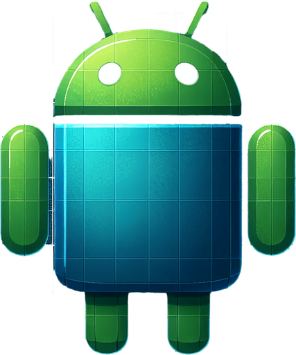 android.
Single Game Texture. In-Game asset. 2d. Blank background. High contrast. No shadows.