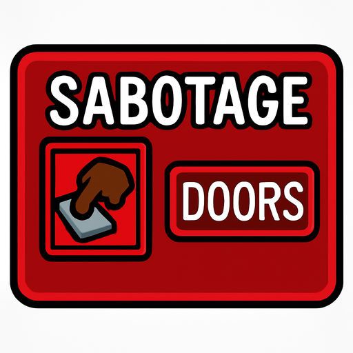 among us sabotageDoorsButton.
In-Game asset.  2d.  High contrast.  No shadows