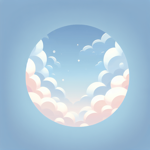 Нужно чтоб был нежный, спокойный фон, с присутсвием облаков.
Single Game Texture. In-Game asset. 2d. Blank background. High contrast. No shadows.