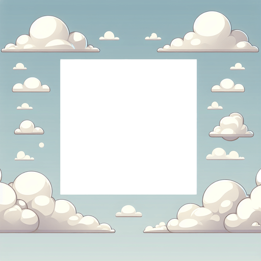 Clouds.
Single Game Texture. In-Game asset. 2d. Blank background. High contrast. No shadows.