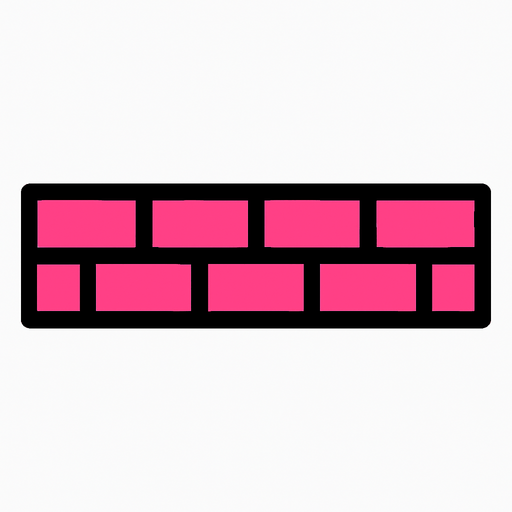 a block with 600x100.
In-Game asset.  2d.  High contrast.  No shadows