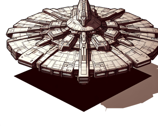 make a boss space alien ship.
Single Game Texture. In-Game asset. 2d. Blank background. High contrast. No shadows.