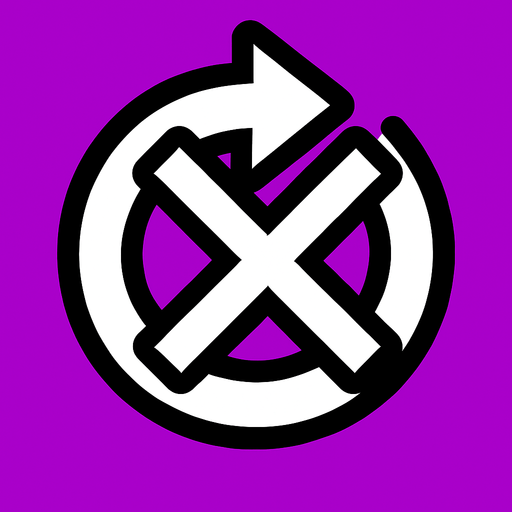 Agrégale una X superpuesta en el símbolo de reiniciar