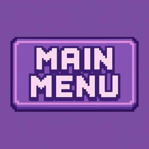 change text with MAIN MENU