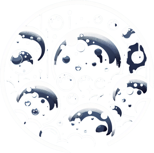 Bubbles in space large.
Single Game Texture. In-Game asset. 2d. Blank background. High contrast. No shadows.