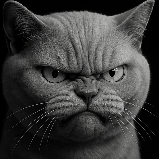 exagerate expression and desaturate a bit (more gray)