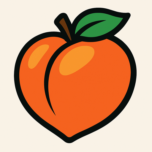peach.
In-Game asset.  2d.  High contrast.  No shadows