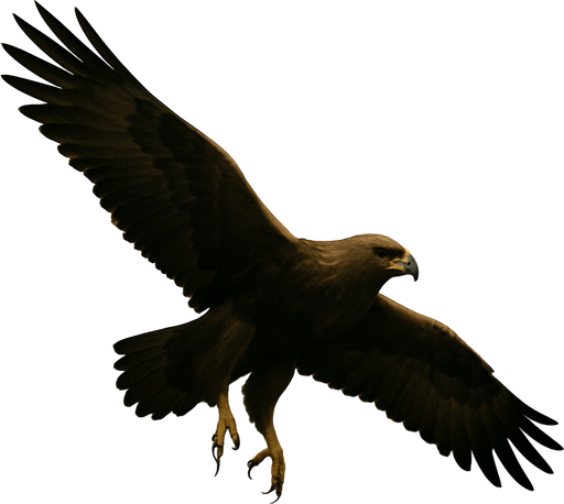 arka planı ve pençesindeki yüzüğü sil