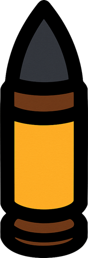 towerBullet.
In-Game asset.  2d.  High contrast.  No shadows