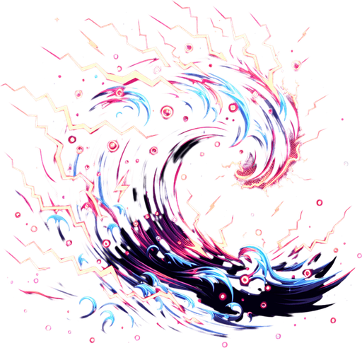 dark electric wave explosive.
Single Game Texture.  In-Game asset.  2d.  Blank background.  High contrast.  No shadows