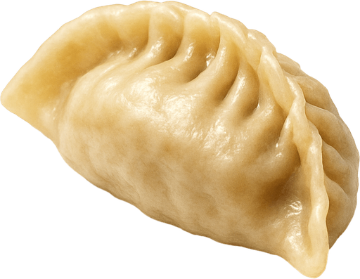 dumpling - Gerçekçi - Yazısız.
In-Game asset.  2d.  High contrast.  No shadows