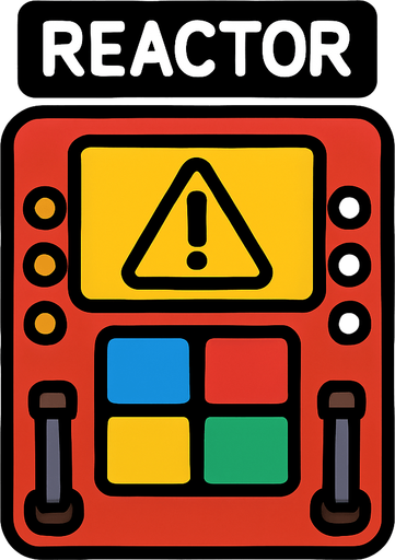 reactorTask among us.
In-Game asset.  2d.  High contrast.  No shadows