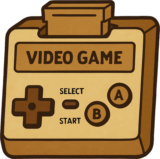 Video game console professor Layton game style.
In-Game asset.  2d.  High contrast.  No shadows
