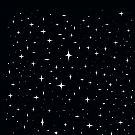 plain black background with a few small stars. 2d repeating Texture..