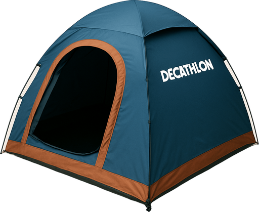 realistic decathlon tent