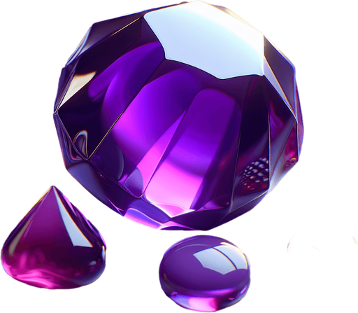 Basic Prompt:
Bright purple candy, in shades of lavender and violet, with a smooth surface, sweet and enticing looking confection.
More Detailed Prompt (Optional):
Deep purple in color, with hints of lavender and light lilac where the light hits it, possessing a smooth and glossy surface, crystal clear like glass, high-quality purple candy. There's a subtle halo of light around the candy, and the background is softly blurred.
Additional Details to Add to the Prompt:
Shape: Crystal, drop, heart, round, etc.
Texture: Glossy, matte, frosted, slightly rough, etc.
Lighting: Soft, dramatic, natural light, artificial light, etc.
Background: Solid color, patterned, candy store, countertop, etc.
Additional Objects: Other candies, transparent packaging, ribbon, etc.
Basic Prompt:
Bright purple candy, in shades of lavender and violet, with a smooth surface, sweet and enticing looking confection.
More Detailed Prompt (Optional):
Deep purple in color, with hints of lavender and light lilac where th.
Single Game Texture.  In-Game asset.  2d.  Blank background.  High contrast.  No shadows