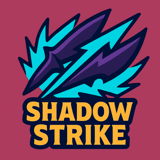 shadow strike.
In-Game asset.  2d.  High contrast.  No shadows