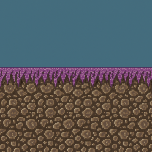 make the grass purple