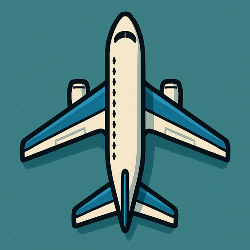 Make a bird's eye view airplane..
In-Game asset.  2d.  High contrast.  No shadows