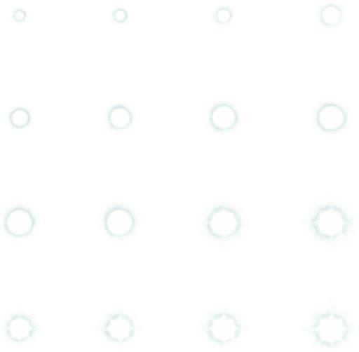 Glowing white dot sprite sheet.