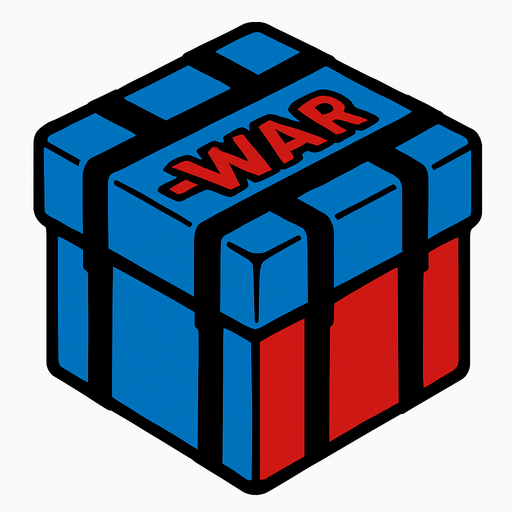 War dropbox a bird view blue and red. In-Game asset. 2d. High contrast. No shadows.
In-Game asset.  2d.  High contrast.  No shadows