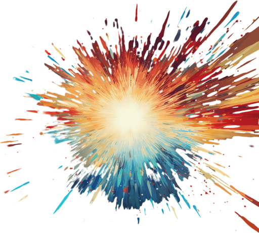 Multi color chaotic noise, primary colors. Rays from the center. Darker center
Single Game Texture. In-Game asset. 2d. Pixelart. Low detail. High contrast.