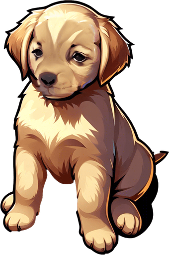 sad crying puppy