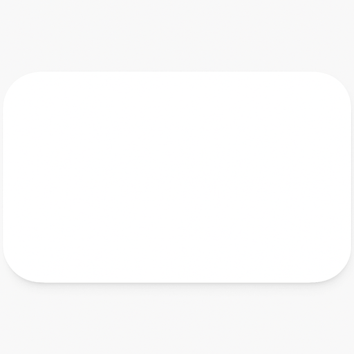 make it rounded edge. And color is whtie