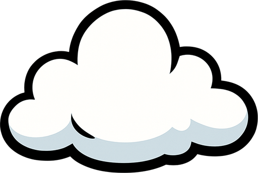 white sky.
In-Game asset.  2d.  High contrast.  No shadows