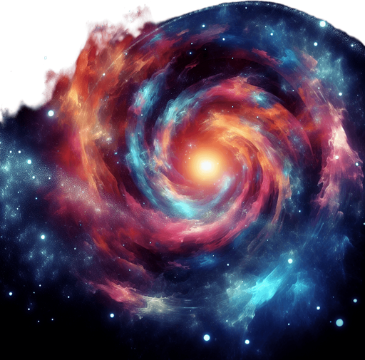 Epic galaxy.
Single Game Texture.  In-Game asset.  2d.  Blank background.  High contrast.  No shadows