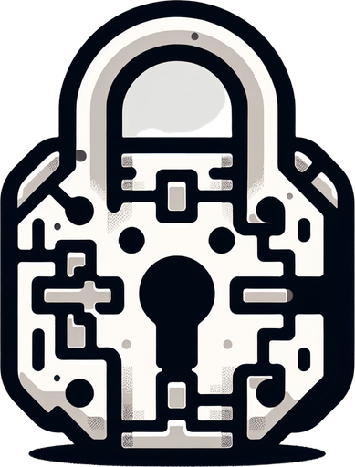 Lock.
Single Game Texture.  In-Game asset.  2d.  Blank background.  High contrast.  No shadows