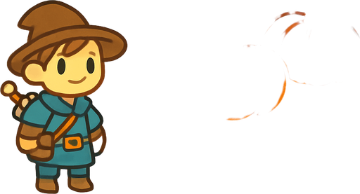 friendly pumkin patch. rpg. 2d. no shadows.