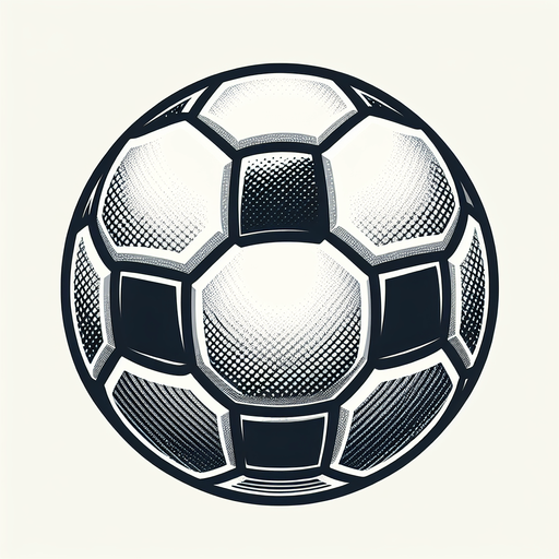 Soccer ball.
Single Cartoon Game Texture. In-Game asset. 2d. Blank background. High contrast. No shadows.