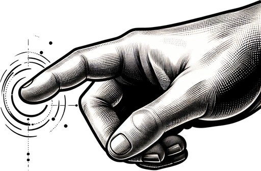 Pointed finger, realistic hand, Tap!, game asset
Single Game Texture. In-Game asset. 2d. Blank background. High contrast. No shadows.