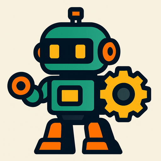 Semibot.
In-Game asset.  High contrast.  No shadows