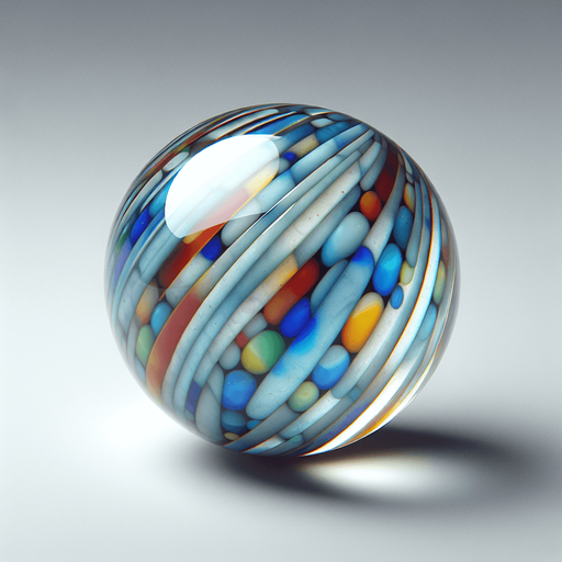 COLORED GLASS MARBLE.
Single Game Texture. In-Game asset. 2d. Blank background. High contrast. No shadows.